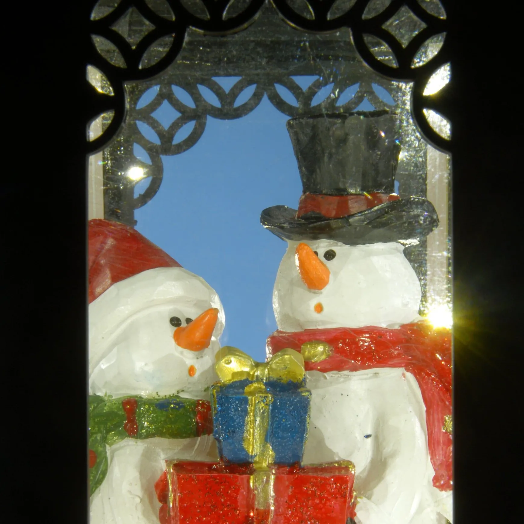 Store National Tree Company 15 In. Lighted Holiday Lantern