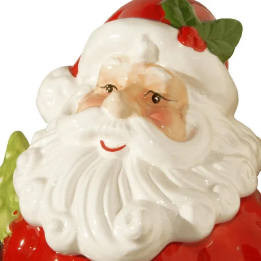 Clearance National Tree Company 10 In. Santa Claus Cookie Jar