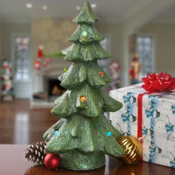 Cheap National Tree Company 22" Lighted Ceramic Christmas Tree