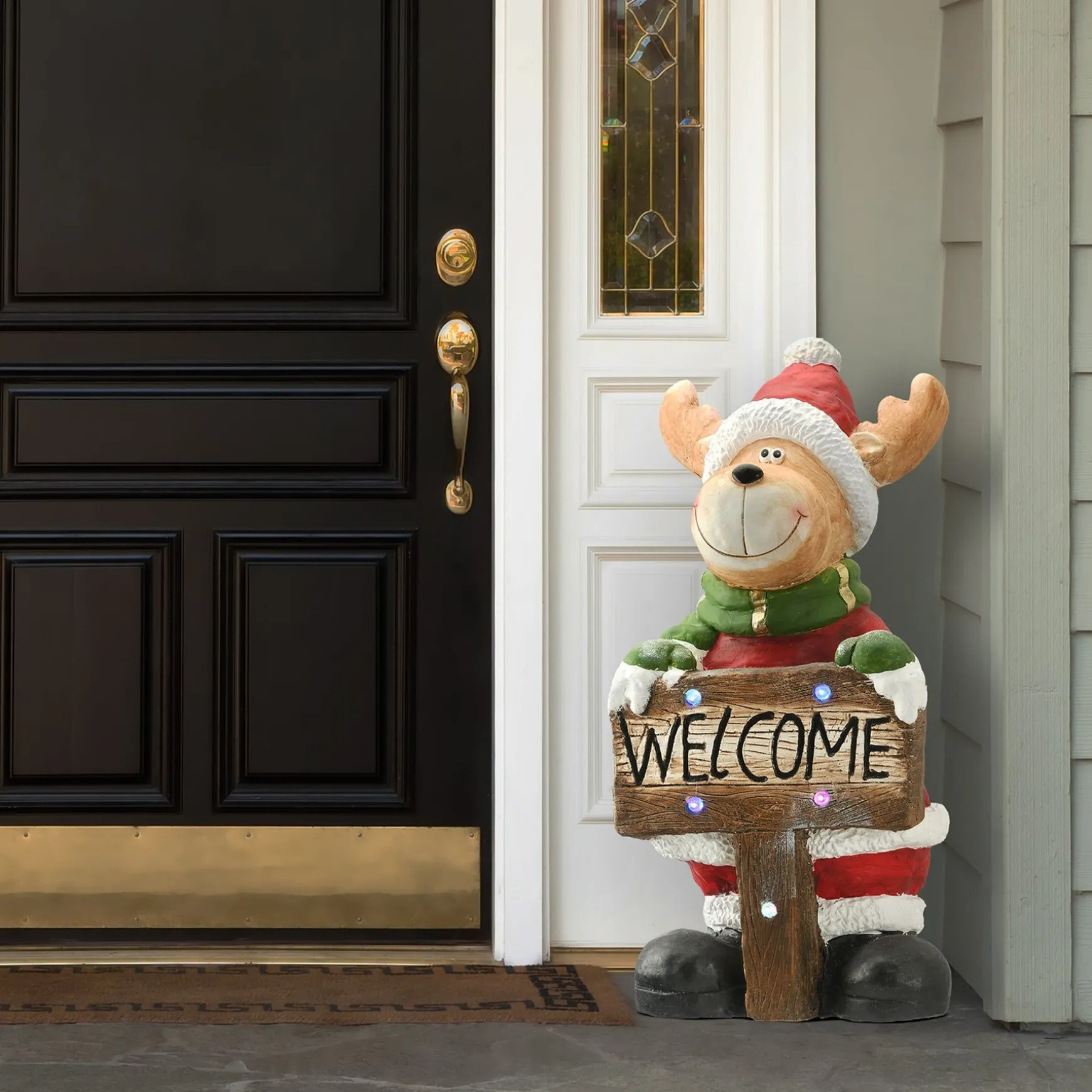 Hot National Tree Company 29" Lighted Reindeer Decor Piece