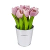 Flash Sale National Tree Company 9" Mauve Tulip Bouquet
