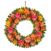Sale National Tree Company 18" Pastel Colors Spring Floral Wreath