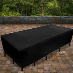 Store National Tree Company 90" Patio Furniture Cover- Waterproof With Rope And Metal Buckles