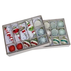 Shop National Tree Company 24 Piece Hgtv Home Collection Nostalgic Traditions Ornaments