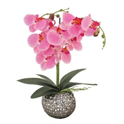 Cheap National Tree Company 21" Potted Pink Orchid Flower