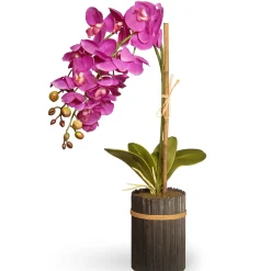 23" Potted Purple Orchid^National Tree Company Sale