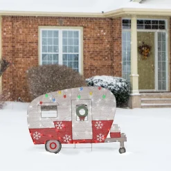Clearance National Tree Company 32" Pre-Lit Christmas Camper