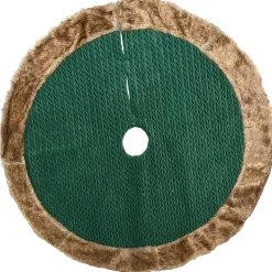 Best National Tree Company 48" Rural Homestead Collection Quilted Tree Skirt