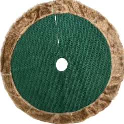 Cheap National Tree Company 52" Rural Homestead Collection Quilted Tree Skirt