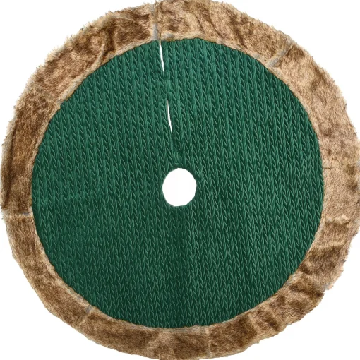 Cheap National Tree Company 52" Rural Homestead Collection Quilted Tree Skirt