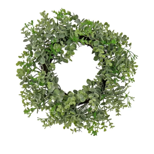 Store National Tree Company 14" Spring Eucalyptus Table Wreath