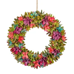 Cheap National Tree Company 18" Spring Floral Pastels Wreath