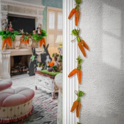 Clearance National Tree Company 64" String Of Carrots Garland