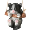 5" Swinging Black Kitten^National Tree Company Discount