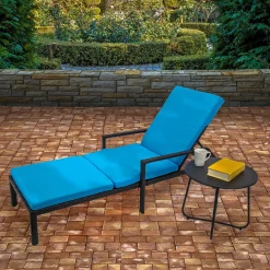 Outlet National Tree Company All Weather Pe Wicker Chaise Lounge