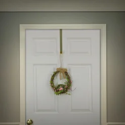 Online National Tree Company Artificial Bird'S Nest Hanging Wall Decoration, Woven Branch Base, Decorated With Leafy Greens, Bird'S Nest With Pastel Eggs, Burlap Bow, Includes Hanging Loop, Spring Collection, 11 Inches