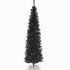 Cheap National Tree Company Artificial Christmas Tree, Black Tinsel, Includes Stand, 6 Feet