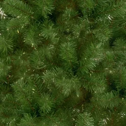 Cheap National Tree Company Artificial Christmas Tree, Canadian Grande Fir, Green, White Lights, Includes Metal Base, 7.5 Feet