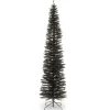 Artificial Christmas Tree, Black Tinsel, Includes Stand, 7 Feet^National Tree Company Store