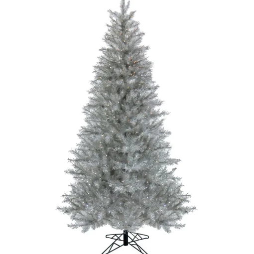 Cheap National Tree Company Artificial Crystal Pine Hinged Christmas Tree, Pre-Lit With Dual Colored Led Lights, Plug In, 10 Ft