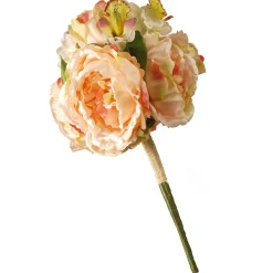 Sale National Tree Company Artificial Floral Bouquet, Vine Stem Base, Decorated With Pink Dahlia, Hydrangea And Rose Blooms, Spring Collection, 14 Inches