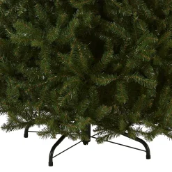 Store National Tree Company Artificial Full Christmas Tree, Green, Dunhill Fir, Includes Stand, 6.5 Feet