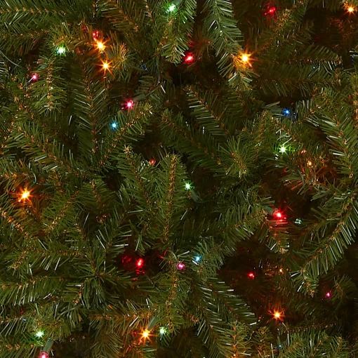 Discount National Tree Company Artificial Full Christmas Tree, Green, Dunhill Fir, Includes Stand, 7.5 Feet