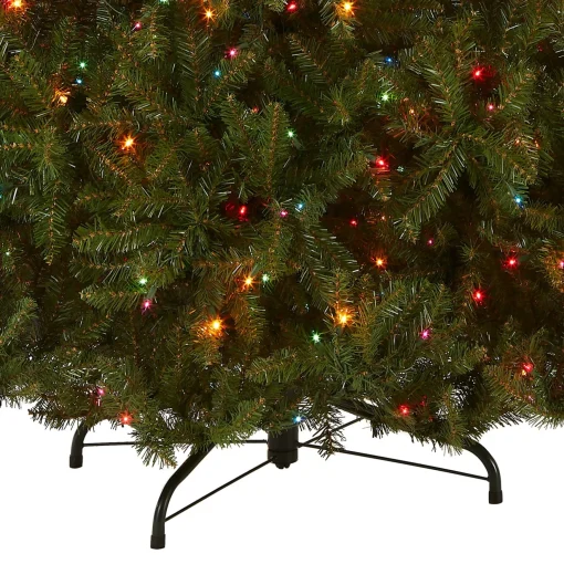 Discount National Tree Company Artificial Full Christmas Tree, Green, Dunhill Fir, Includes Stand, 7.5 Feet
