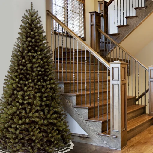 Cheap National Tree Company Artificial Giant Christmas Tree, Green, North Valley Spruce, Includes Stand, 10 Feet