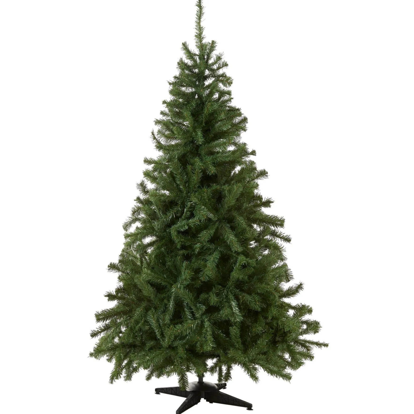 Discount National Tree Company Artificial Medium Christmas Tree, Green, Kincaid Spruce, Includes Stand, 6 Feet