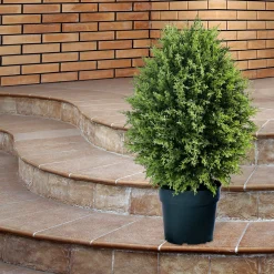 Hot National Tree Company Artificial Mini Tree Decoration, Cypress, Includes Green Pot Base, Spring Collection, 32 Inches