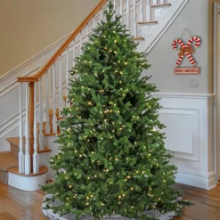 Best Sale National Tree Company Artificial Rockport Christmas Tree, Pre-Lit With Powerconnect Warm White Led Lights, Plug In, 6.5 Ft