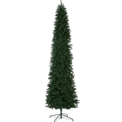 Cheap National Tree Company Artificial Slim Christmas Tree, Green, Kingswood Fir, Includes Stand, 12 Feet