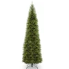 New National Tree Company Artificial Slim Christmas Tree, Green, Kingswood Fir, Includes Stand, 14 Feet