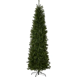 Best National Tree Company Artificial Slim Christmas Tree, Green, Kingswood Fir, Includes Stand, 7.5 Feet
