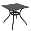 Flash Sale National Tree Company Bourton Collection Cast Aluminum All-Weather Dining Table