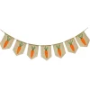 Best National Tree Company Carrots Hanging Banner Decoration, Orange, Easter Collection, 70 Inches