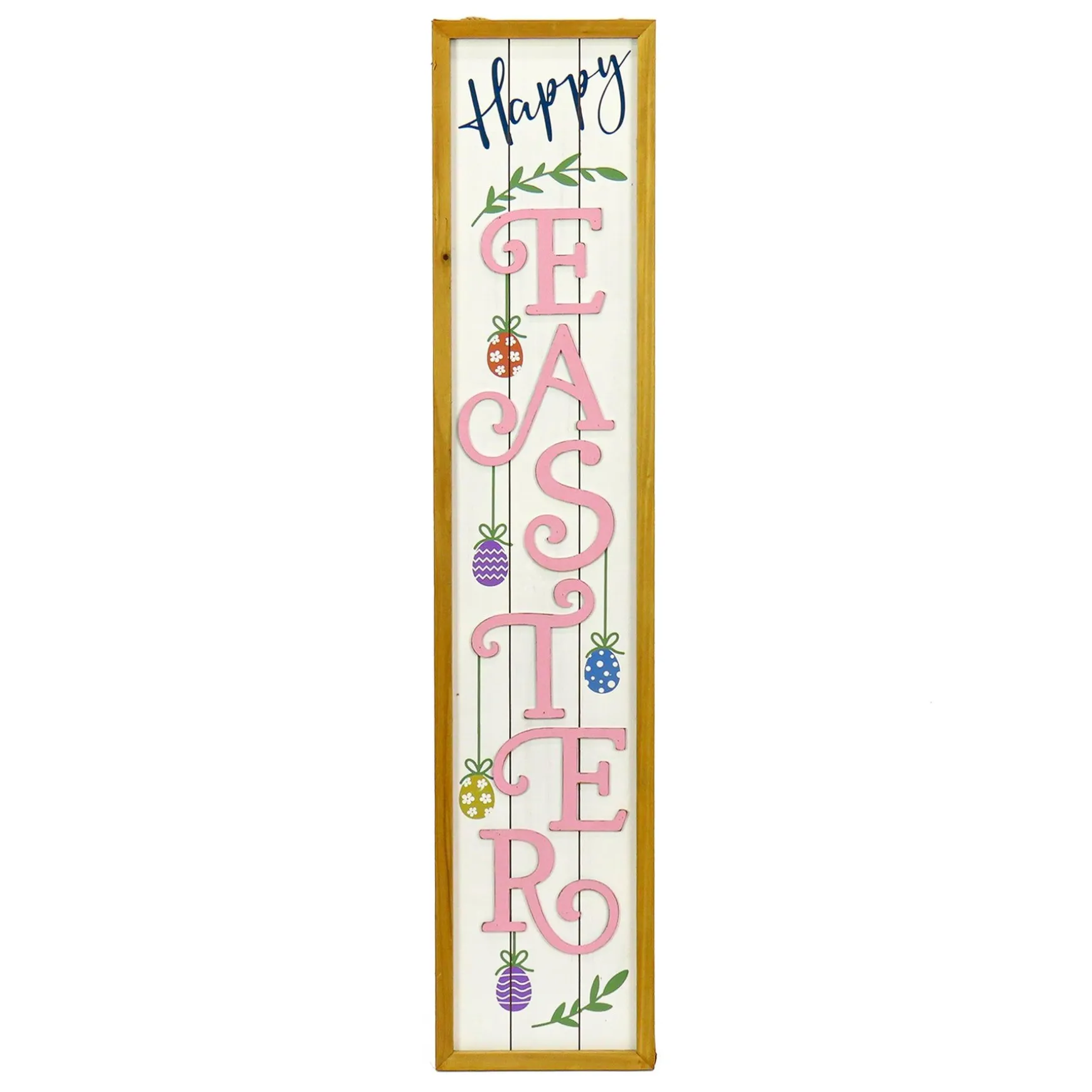 Hot National Tree Company Decorated Easter Sign Porch Decoration, Easter Collection, 43 Inches