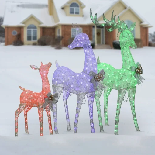 Clearance National Tree Company Deer Family Assortment