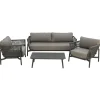 Sale National Tree Company Elizabeth Collection 4-Piece All-Weather Conversation Set