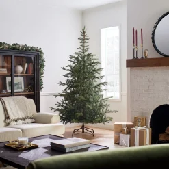 Outlet National Tree Company Feel Real' Artificial Christmas Tree, Norwegian Spruce, Green, Includes Stand, 7.5 Feet