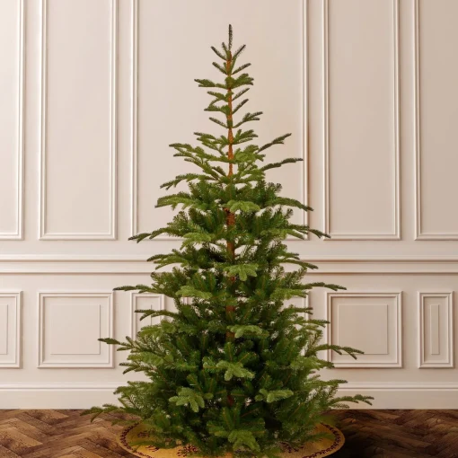 Outlet National Tree Company Feel Real' Artificial Christmas Tree, Norwegian Spruce, Green, Includes Stand, 7.5 Feet