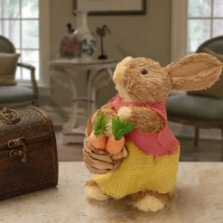 Discount National Tree Company Female Brown Bunny Table Decoration, Easter Collection, 10 Inches