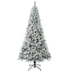 Cheap National Tree Company First Traditions 7.5 Ft. Acacia Flocked Tree