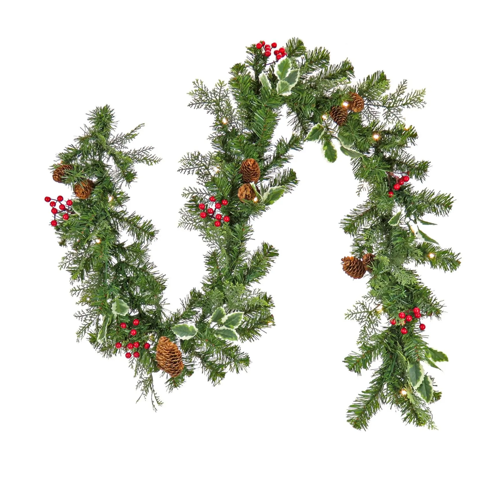 Fashion National Tree Company First Traditions 6 Ft. Christmas Joy Pre-Lit Garland