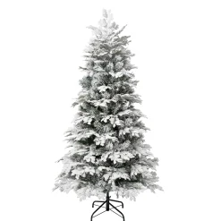 Best Sale National Tree Company First Traditions Acacius Snowy Christmas Tree, 6 Ft