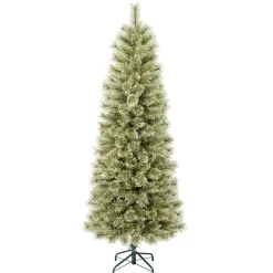 First Traditions Arcadia Pine Cashmere Slim Christmas Tree With Hinged Branches, 6 Ft^National Tree Company Hot
