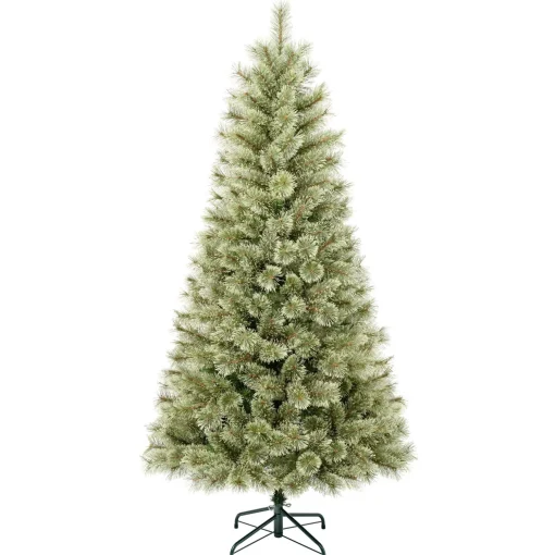 Best National Tree Company First Traditions Arcadia Pine Cashmere Christmas Tree With Hinged Branches, 6 Ft