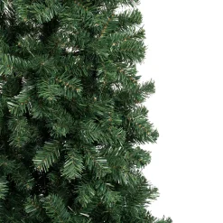 Fashion National Tree Company First Traditions Artificial Linden Spruce Wrapped Christmas Tree, Fire Resistant And Hypoallergenic, 7.5 Ft