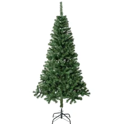 First Traditions Artificial Linden Spruce Wrapped Christmas Tree, Fire Resistant And Hypoallergenic, 6 Ft^National Tree Company Fashion